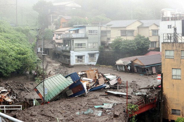 ญี่ปุ่นดินถล่ม! สูญหาย 20 ชีวิต หน่วยกู้ภัยระดมค้นหาท่ามกลางสภาวะฝนตกหนัก