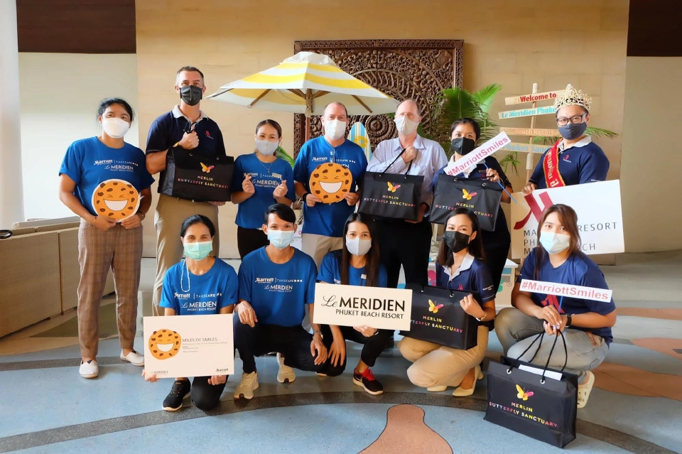 โรงแรมและรีสอร์ทในเครือแมริออทส่ง คำขอบคุณผ่านรอยยิ้มนับหมื่นสู่ภาคใต้