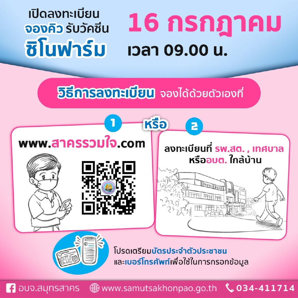 photo จองฉีดวัคซีนซิโนฟาร์ม https www thansettakij com general news 487871