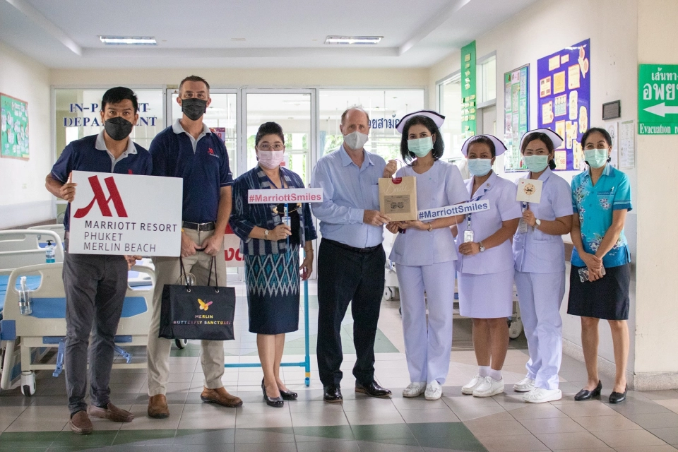 โรงแรมและรีสอร์ทในเครือแมริออทส่ง คำขอบคุณผ่านรอยยิ้มนับหมื่นสู่ภาคใต้