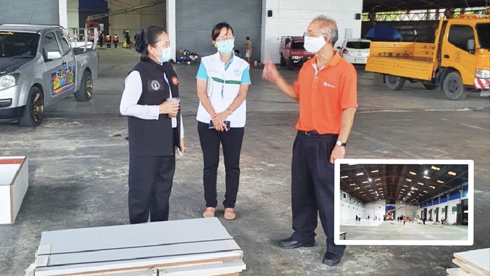 MEA ลงพื้นที่เตรียมพร้อมระบบไฟฟ้า ศูนย์พักคอยสำนักงานเขตราษฎร์บูรณะ