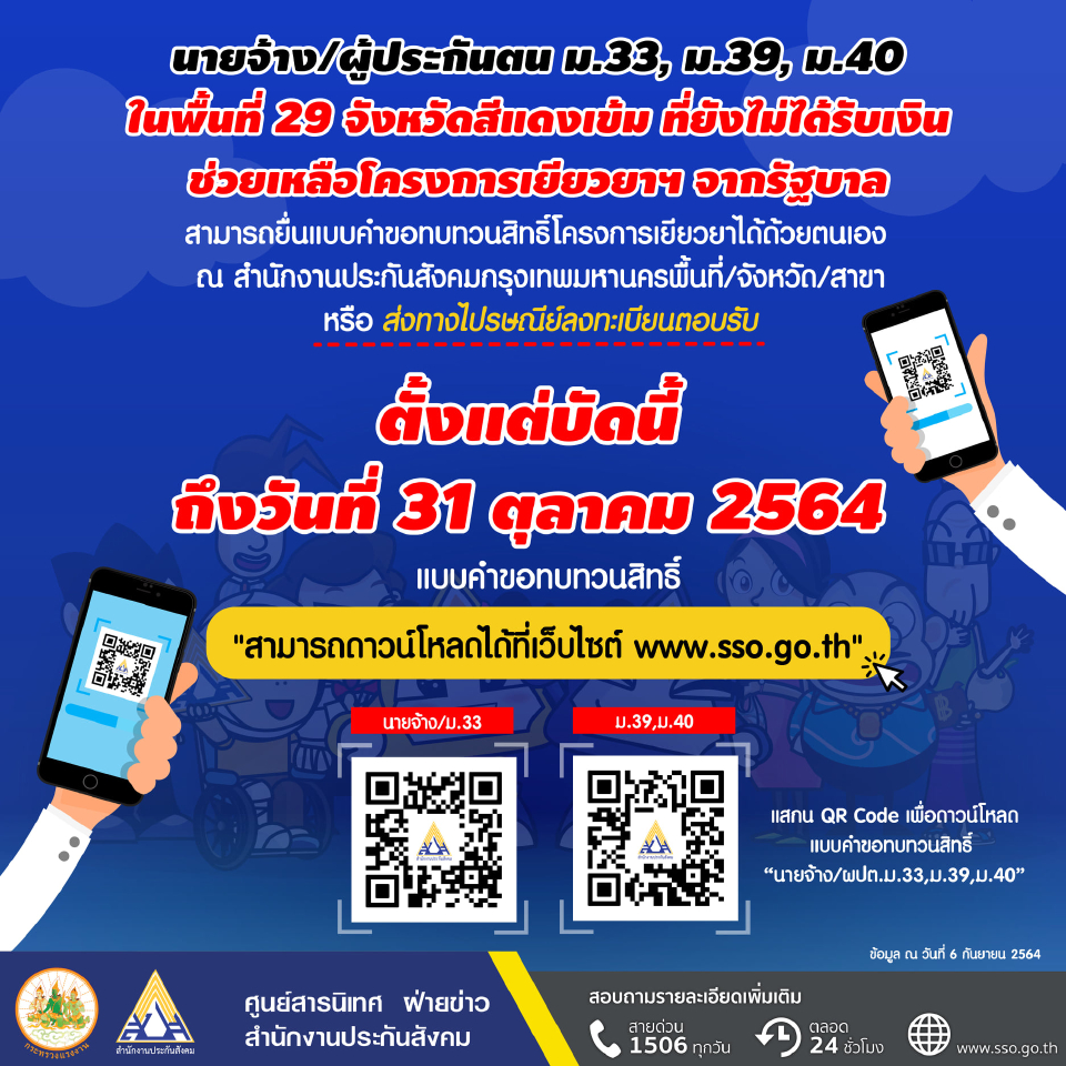 ทบทวนสิทธิเยียวยาประกันสังคม "ไม่ได้รับสิทธิ-ตกหล่น" ครบจบ ...