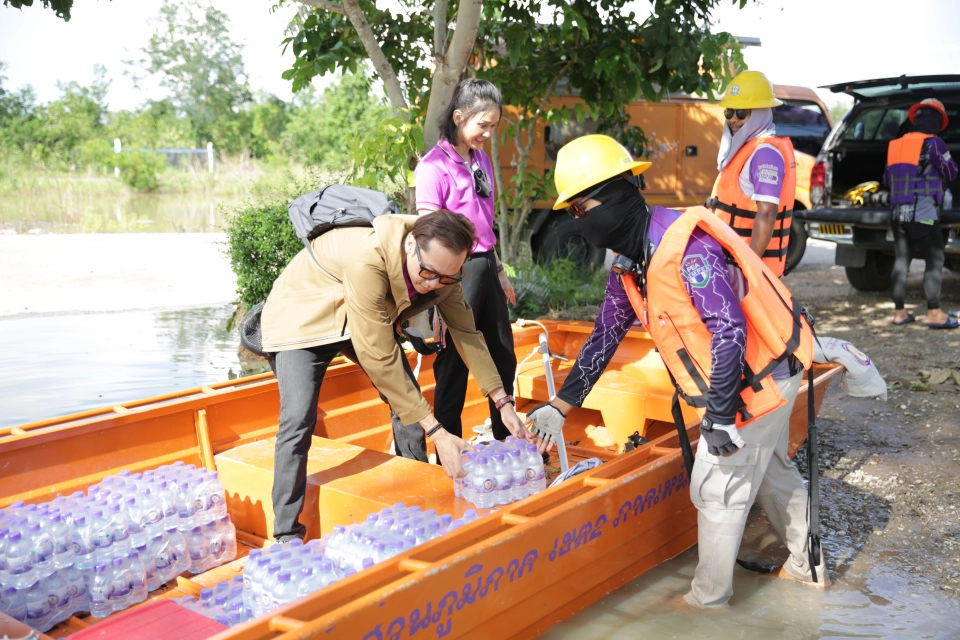 PEA ช่วยเหลือผู้ประสบอุทกภัย ในพื้นที่จังหวัดสุโขทัย