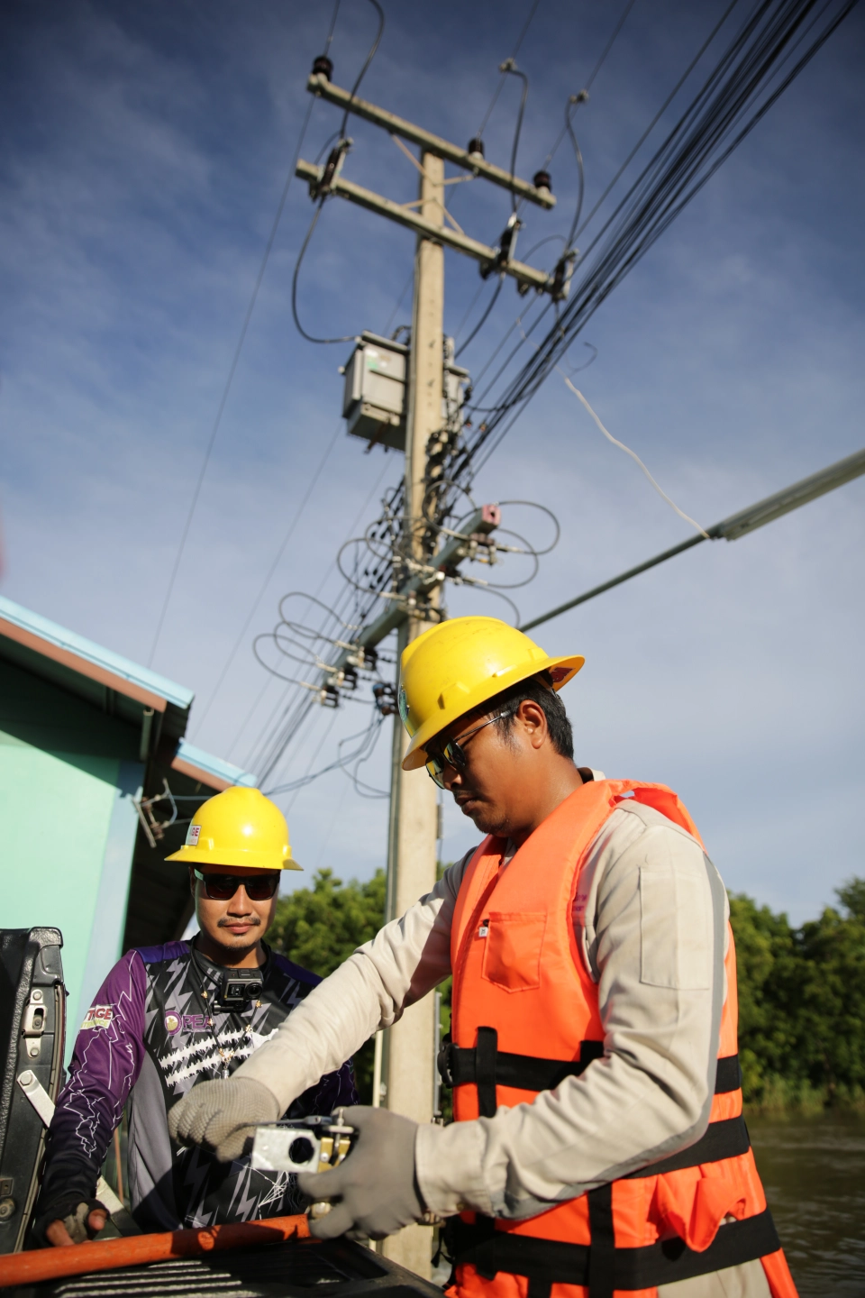 PEA ช่วยเหลือผู้ประสบอุทกภัย ในพื้นที่จังหวัดสุโขทัย