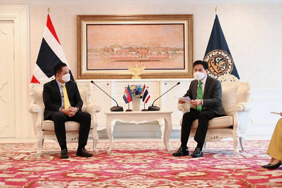 “จุรินทร์”ถกกัมพูชา  ลุยการค้าการลงทุนระหว่างกัน