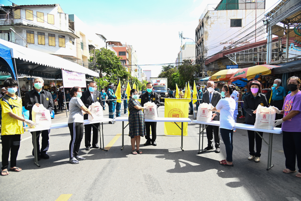 “ป่อเต็กตึ๊ง”จัดทิ้งกระจาดยิ่งใหญ่ปูพรม 50 เขตกทม.สู้ภัยโควิด-19