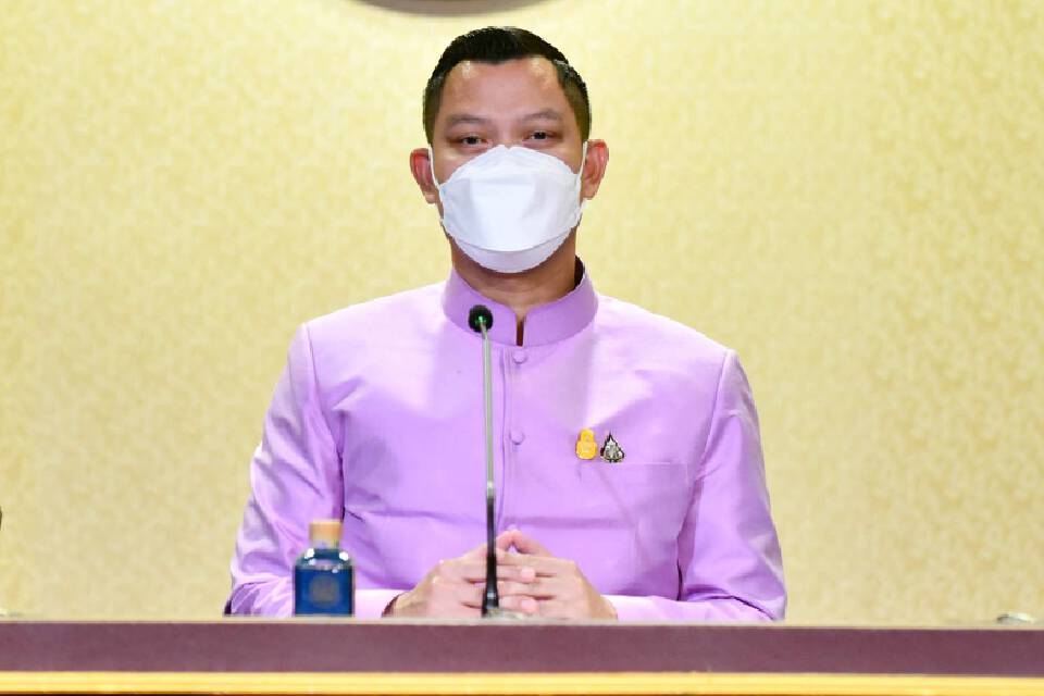 นายธนกร วังบุญคงชนะ โฆษกประจำสำนักนายกรัฐมนตรี 