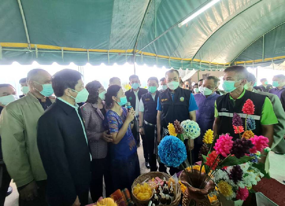 “กรมหม่อนไหม” ลงพื้นที่อำนาจเจริญ ลุยนโยบาย "เกษตรผลิต พาณิชย์ตลาด"