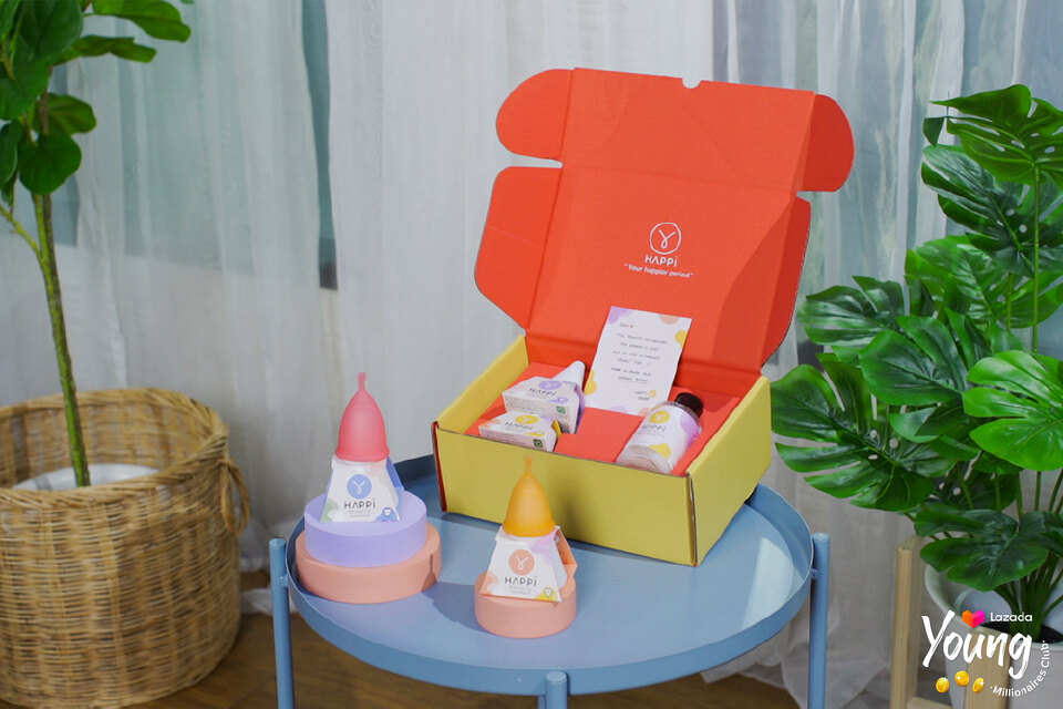 Happi Cup แบรนด์ถ้วยอนามัยสร้างยอดขายหลักแสนภายในวันเดียว