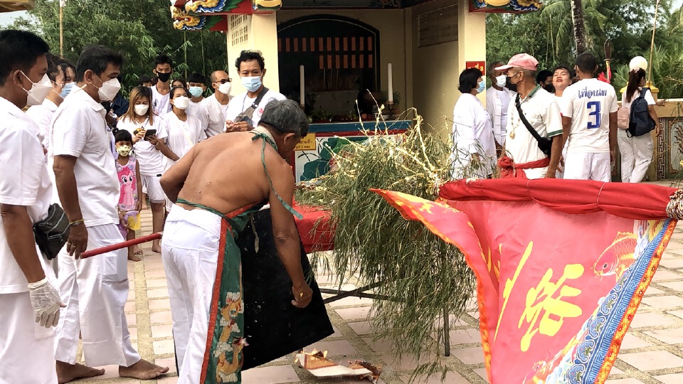 ยกแล้ว"เสาโกเต้ง"เริ่มงาน"ถือศีลกินผักภูเก็ต"ปี2564แบบนิวนอร์มอล
