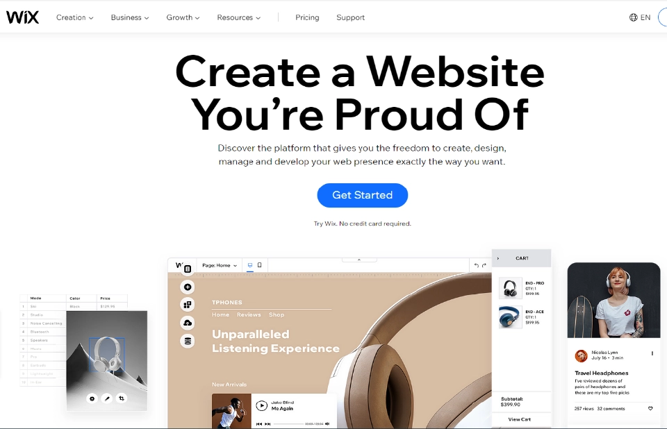 5 เครื่องมือออกแบบเว็บไซต์ฟรี มีจริง ไม่ต้องเขียนโค้ด