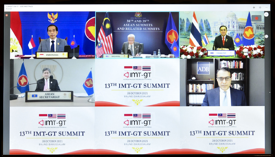 ผู้นำไทย-มาเลย์-อินโดฯ ร่วมประชุม IMT-GT ขับเคลื่อนการพัฒนาฝ่าวิกฤตโควิด