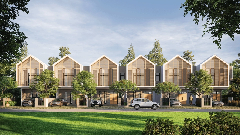 พลิกหน้าดินบ้านบึง 150 ไร่  สู่ " วิลล่า ฟอเรสต์ "  โครงการบ้านสวนสไตล์คนเมือง