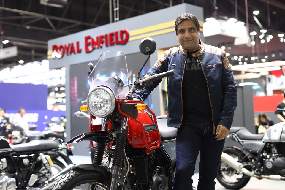 นาย วิมัล ซุมบ์ลี หัวหน้าฝ่ายธุรกิจประจำภาคพื้นเอเชียแปซิฟิก รอยัล เอ็นฟีลด์