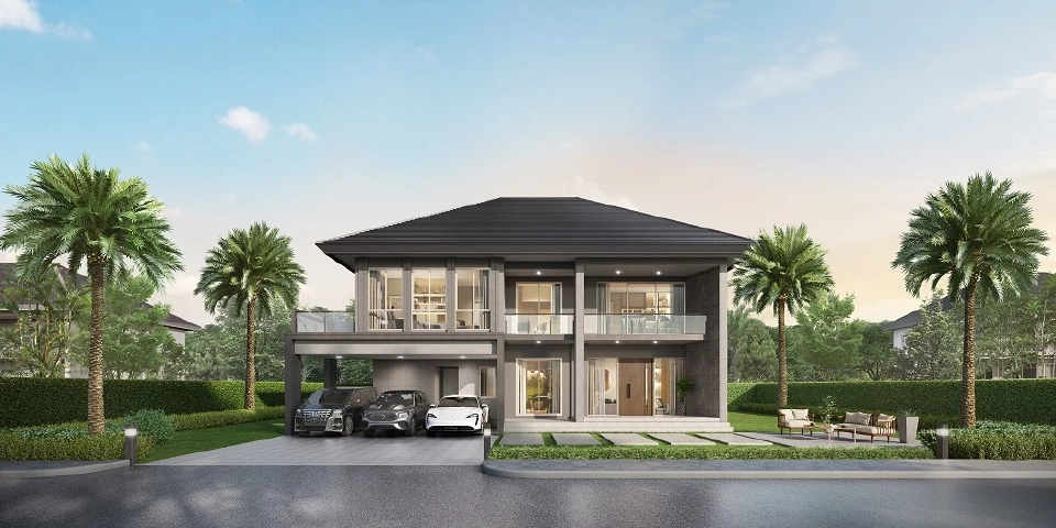 พฤกษา ส่งโครงการ "เดอะปาล์ม บางนา -วงแหวน" เขย่าบ้านหรู 12-25 ล.