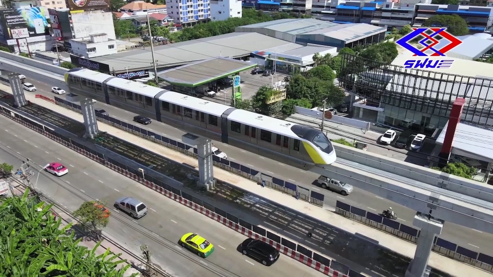 รฟม.ประมวลภาพทดสอบเดินรถไฟฟ้าโมโนเรลสายสีเหลือง ครั้งแรก