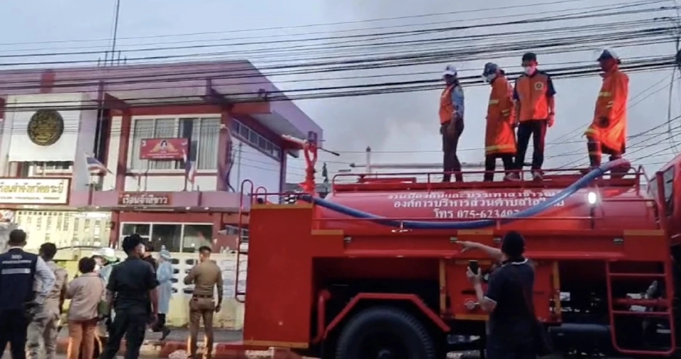 นักโทษเรือนจำกระบี่ก่อเหตุจลาจลเผาเรือนนอน