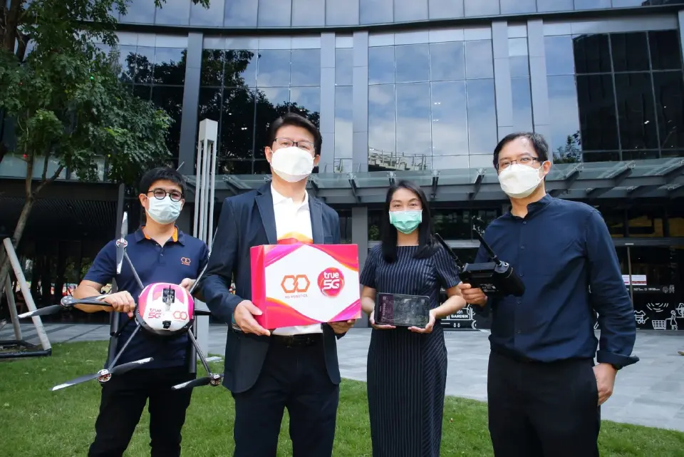 ทรู 5G รุกพัฒนาบินโดรนขนส่งเพื่อการพาณิชย์ครั้งแรกในไทย