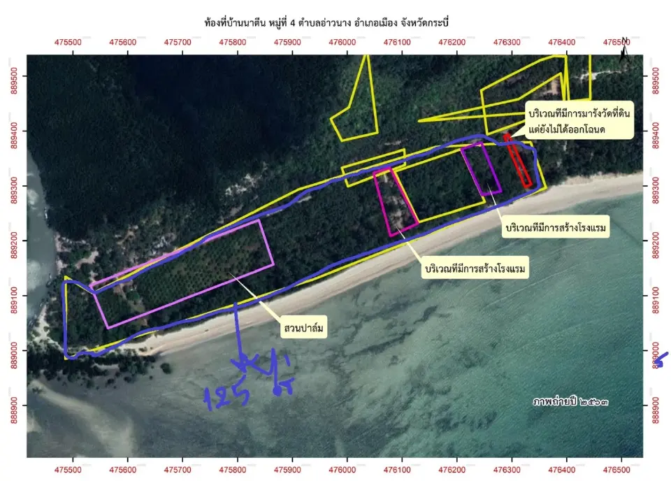 กรมที่ดินชี้แจง ปมบุกรุก"หาดคลองสน" ประชาชนครอบครอง ก่อนประกาศเขตป่า