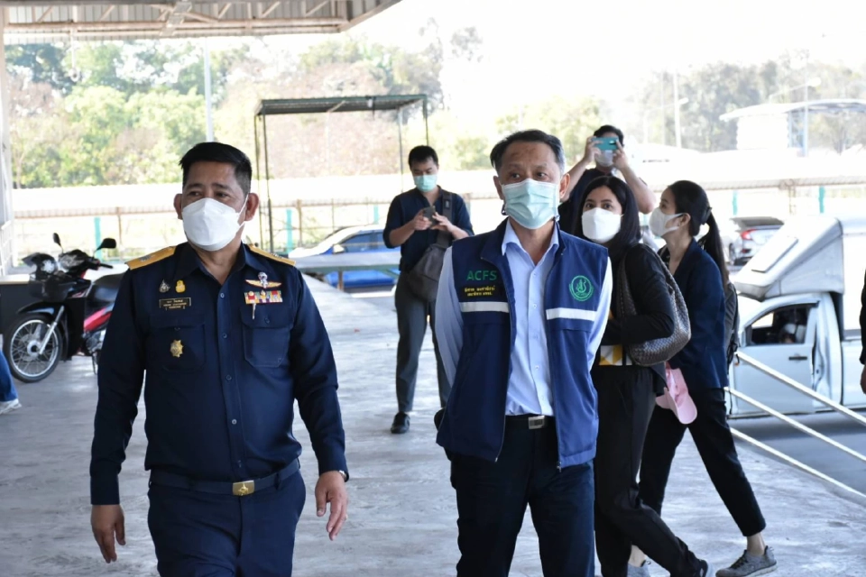 นำคณะลงพื้นที่ด่านศุลกากรหนองคาย