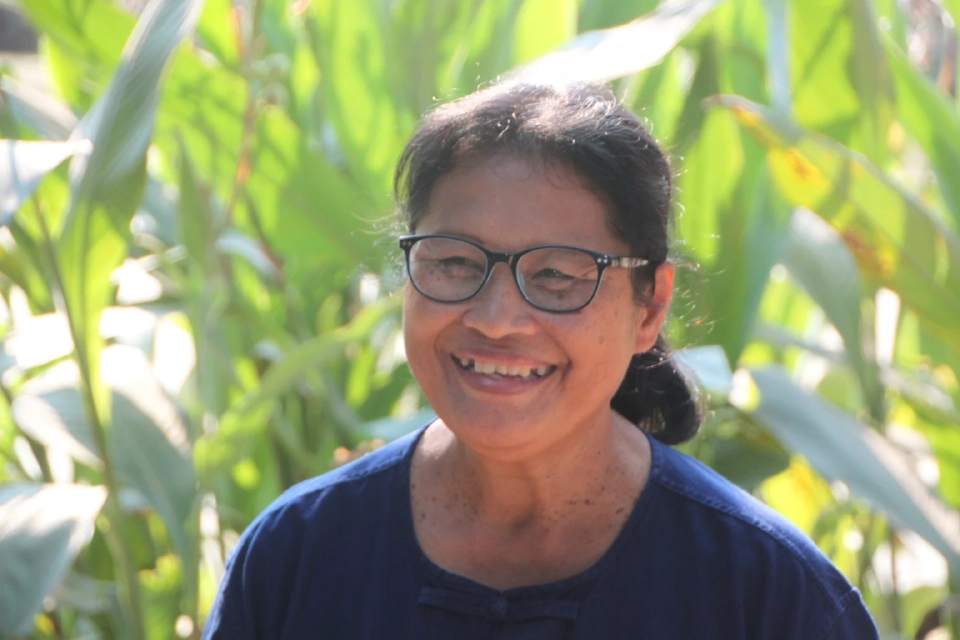 นางวรรณเพ็ญ  ธูปจีน ราษฎรบ้านท่าซุง หมู่ที่ 8 ตำบลศรีนาวา อำเภอเมืองนครนายก จังหวัดนครนายก