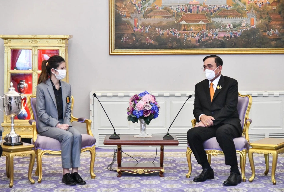 เปิดภาพ “น้องมิงค์” แชมป์สนุกเกอร์หญิงชิงแชมป์โลก คนแรกของไทย เข้าพบนายกฯ