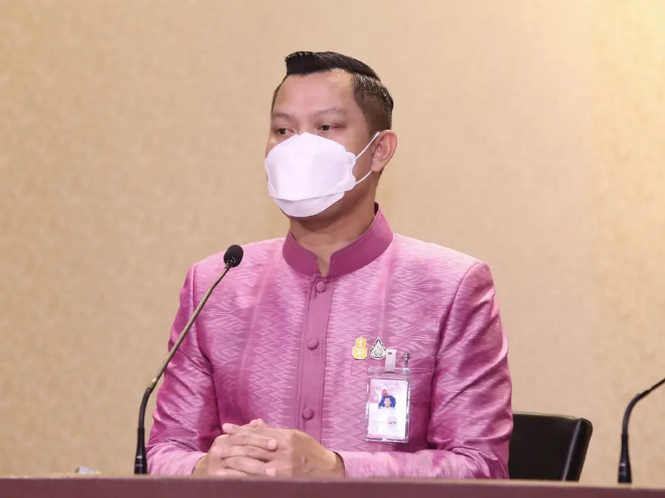นายธนกร วังบุญคงชนะ โฆษกประจำสำนักนายกรัฐมนตรี
