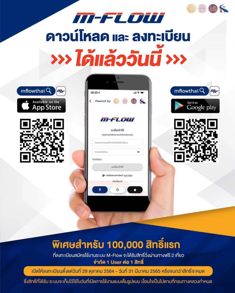 ขึ้นมอเตอร์เวย์-ทางด่วน ต้องรู้ ทำความรู้จักระบบ M-FLOW