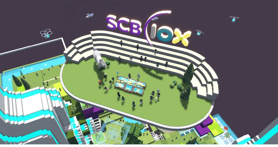 SCB10X เผยโฉมสำนักงานใหญ่บนMetaverse ใน The Sandbox