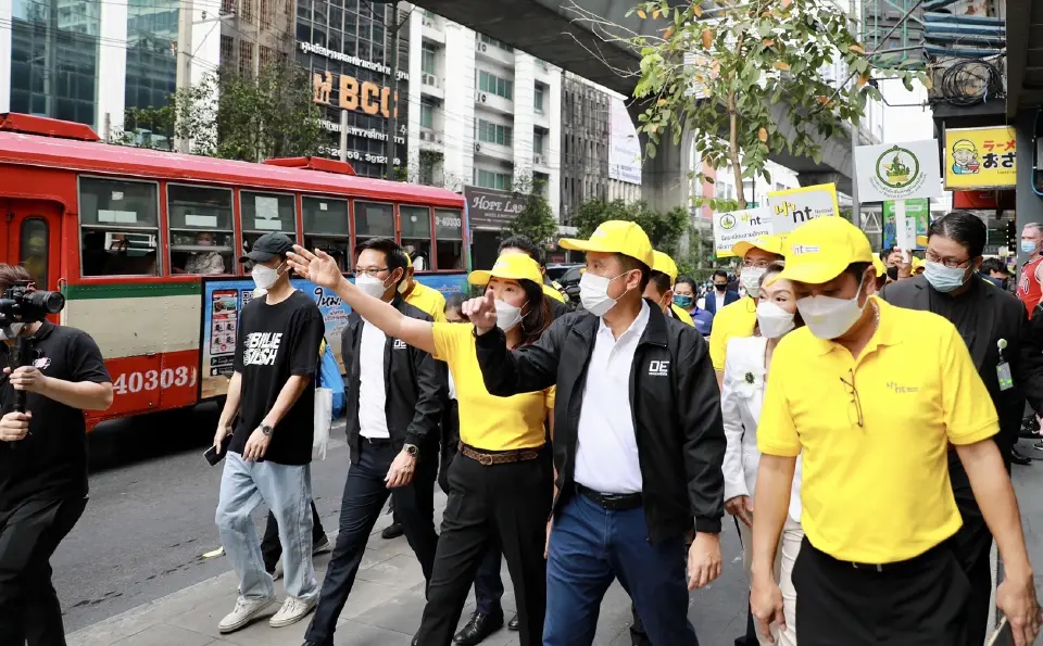 เดินหน้าจัดระเบียบสื่อสาร ผลักดันกรุงเทพเมืองน่าอยู่
