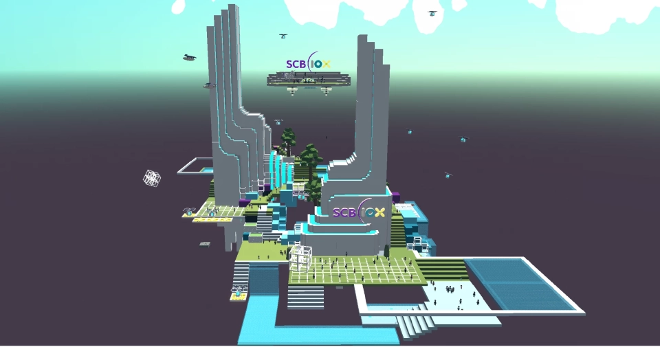 SCB10X เผยโฉมสำนักงานใหญ่บนMetaverse ใน The Sandbox