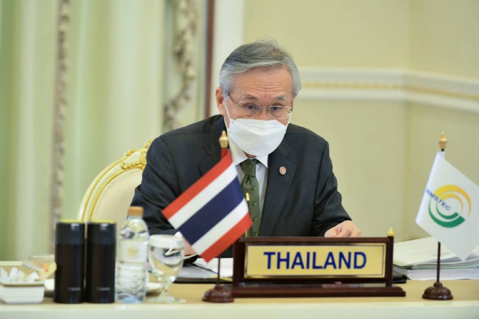 ไทยรับมอบตำแหน่ง "ประธาน BIMSTEC" ชงโมเดลเศรษฐกิจ BCG ขับเคลื่อนภูมิภาค