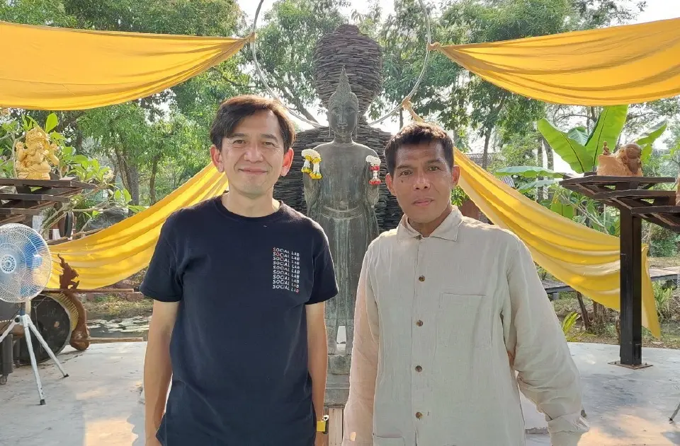 ดร.อุดม หงส์ชาติกุล กับ มานพ มีจำรัส” หรือ “ครูนาย”