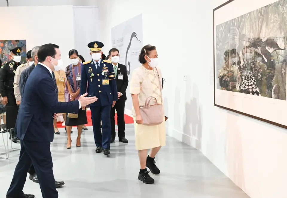 กรมสมเด็จพระเทพฯ ทรงพระราชทานรางวัลศิลปกรรมช้างเผือก