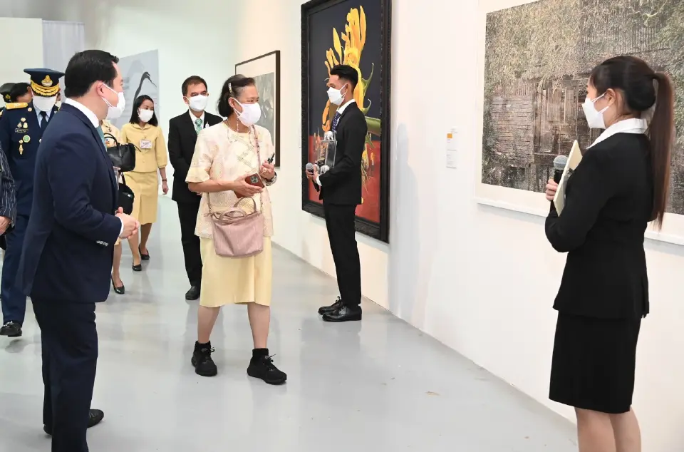 กรมสมเด็จพระเทพฯ ทรงพระราชทานรางวัลศิลปกรรมช้างเผือก