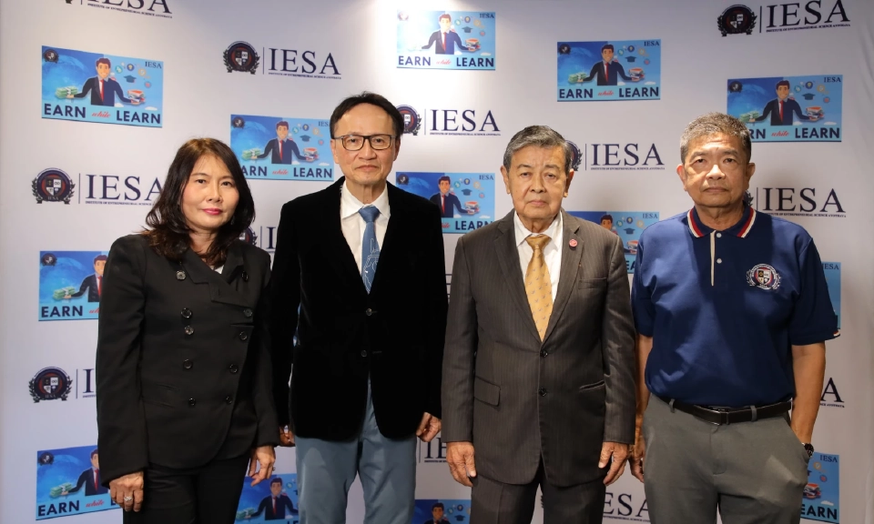 ดร.แสงสุข พิทยานุกุล อธิการบดีสถาบัน IESA มุ่งสร้างผู้ประกอบการพัฒนาธุรกิจให้เติบโตอย่างยั่งยืน
