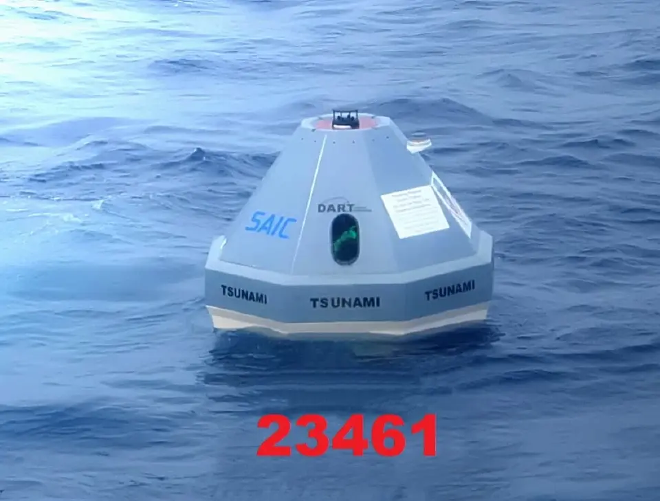 ทุ่นตัวที่ 2 ทุ่นตรวจวัดคลื่นสึนามิในทะเลอันดามัน สถานี 23461 