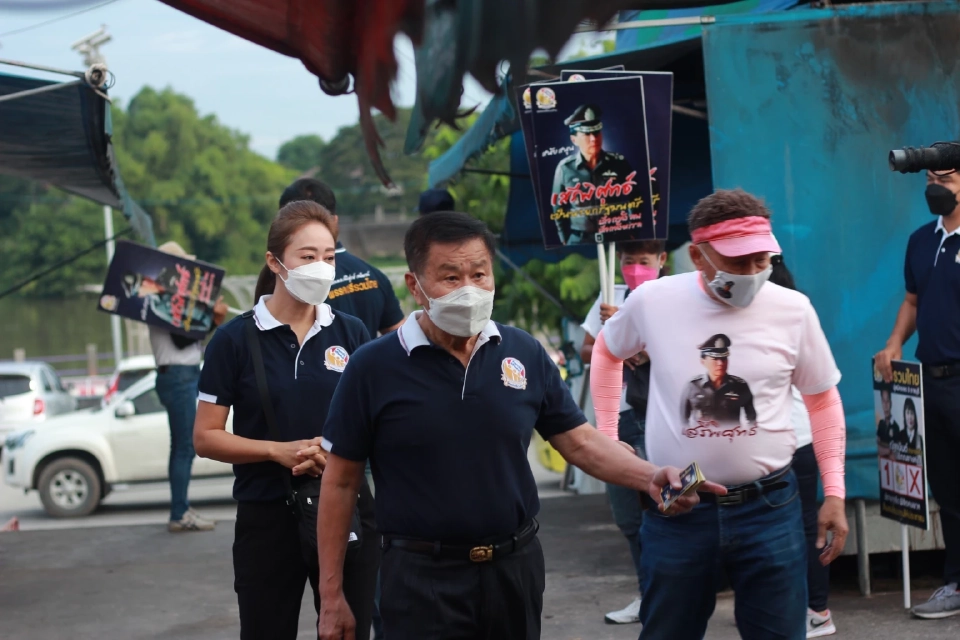 เสรีพิศุทธ์ ลุยโพธาราม วอนขอส.ส.เขตนี้ เผยมีเสียงร้องซื้อเสียงเเล้ว