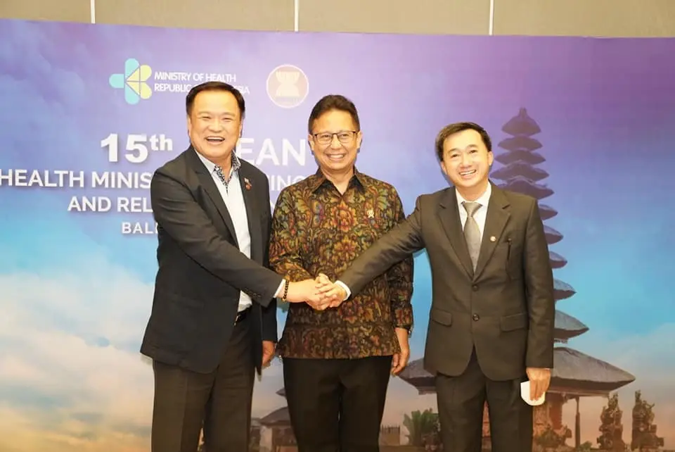 “อนุทิน”ดันไทยเป็นศูนย์กลางภูมิภาค แก้ปัญหาโรคอุบัติใหม่