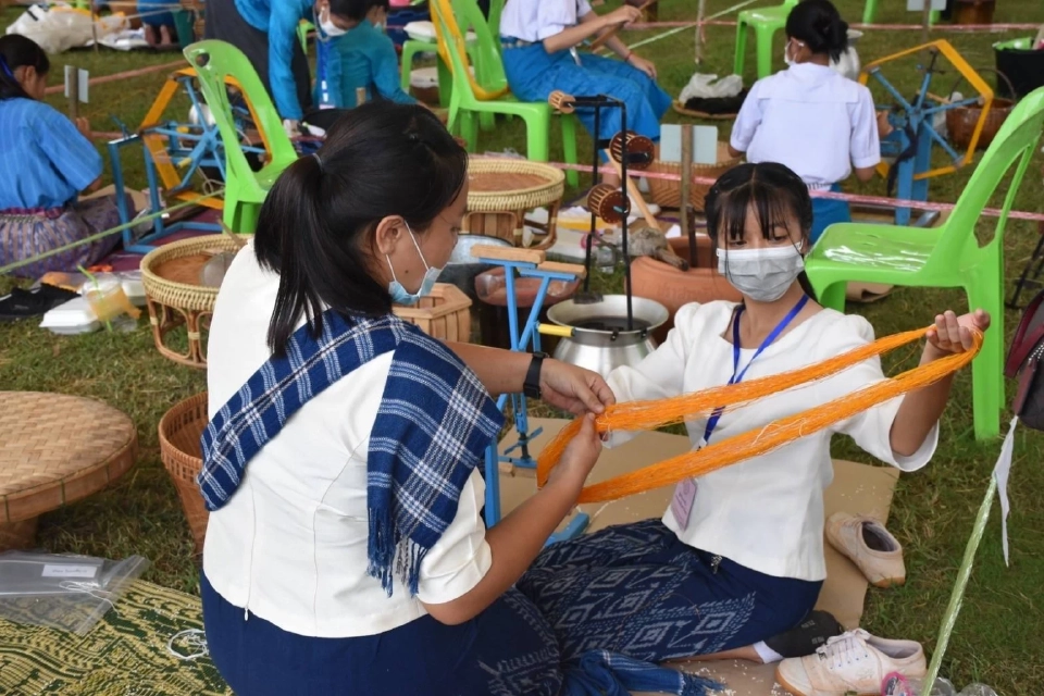 กรมหม่อนไหม จัดงานใหญ่ มหกรรม “เทิดไท้ 90 พรรษา พระมารดาแห่งไหมไทย”