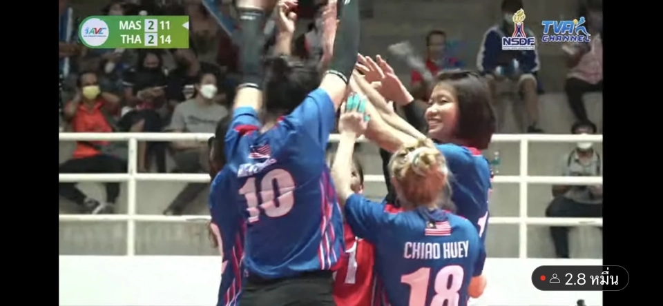 เฮ วอลเลย์บอลหญิงไทย พลิกชนะ "มาเลเซีย" สุดมัน คว้าชัย4นัดรวดปริ๊นเซส คัพ