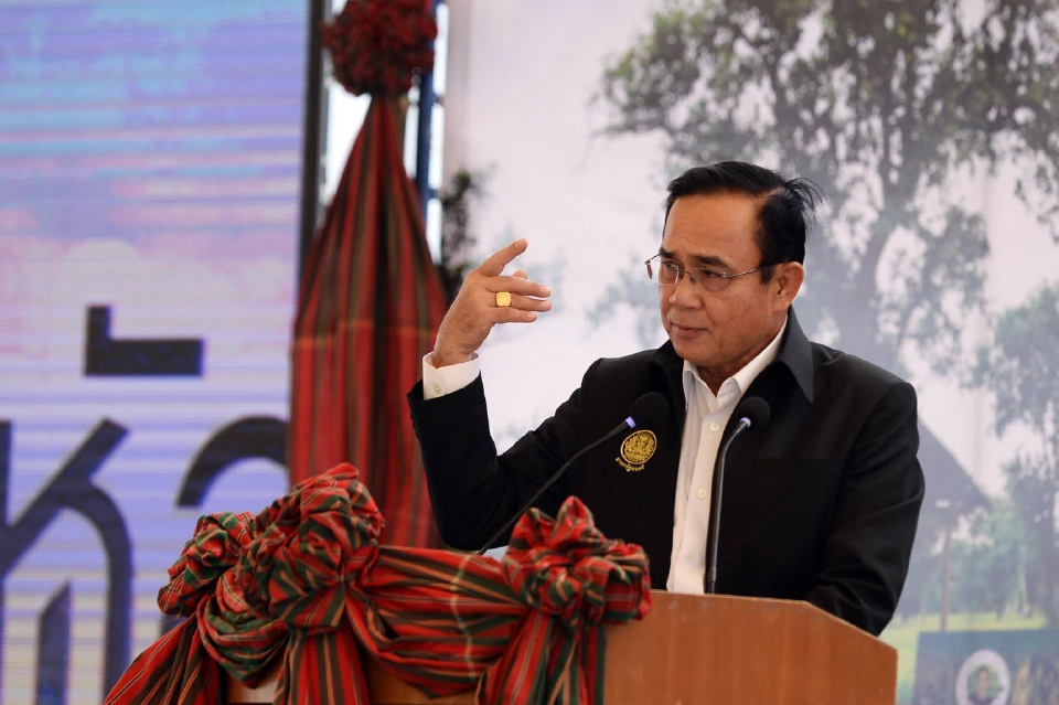  พล.อ.ประยุทธ์ จันทร์โอชา นายกรัฐมนตรีและรมว.กลาโหม