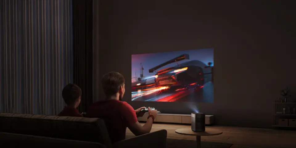 Halo+ โปรเจคเตอร์แบบพกพาสุดล้ำ  แบตในตัว ทรงพลัง 1080p FHD