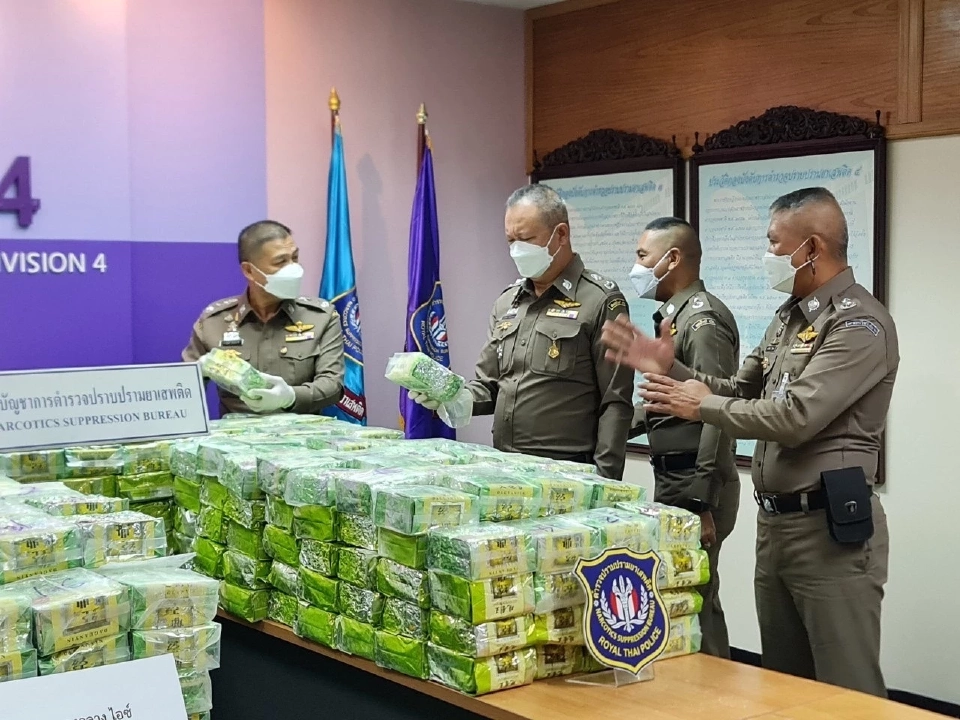 รวบ 7 ผู้ต้องหา ขบวนการค้ายา เจอยาไอซ์ 14 กระสอบ  631 กก.
