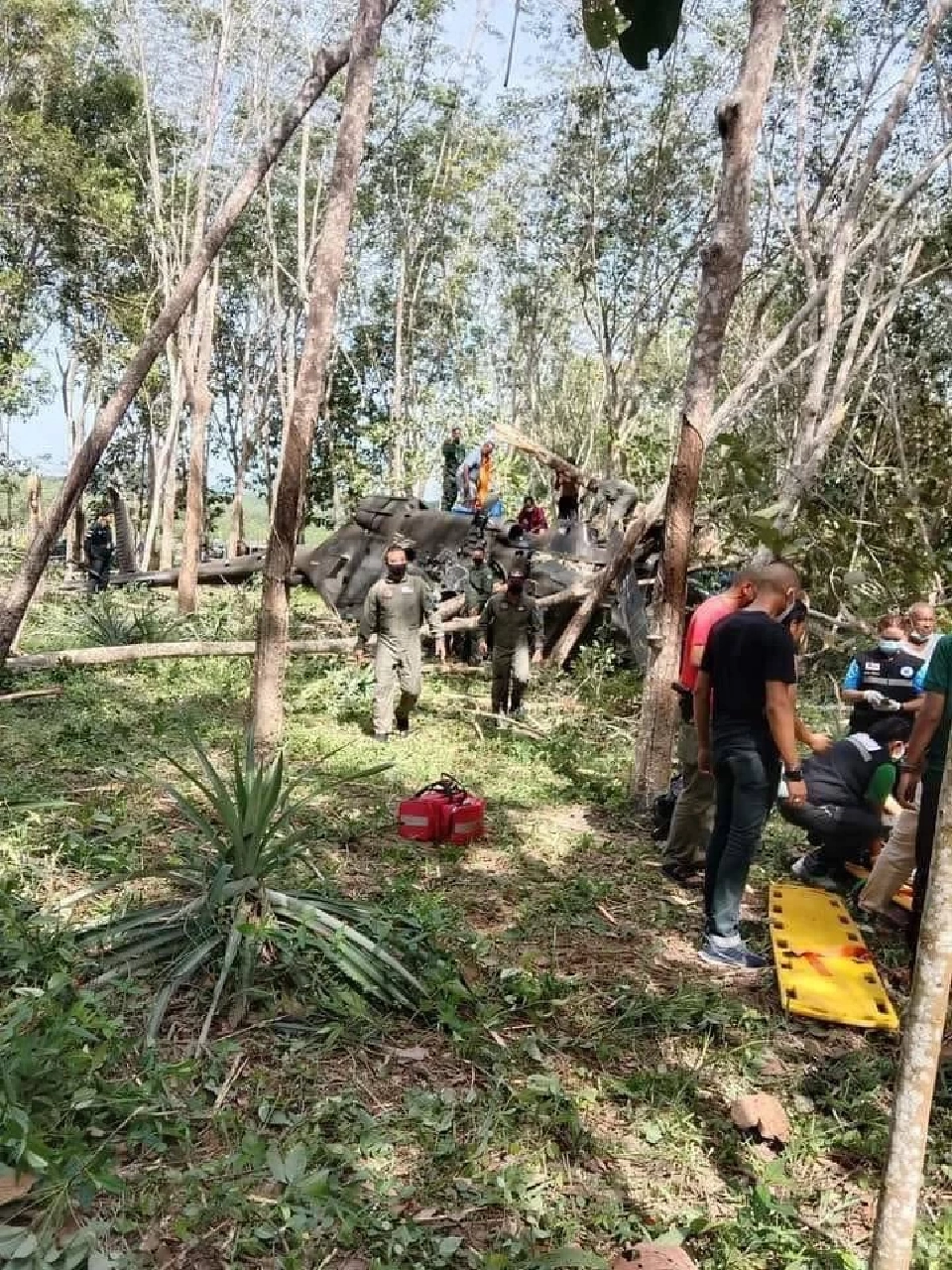 ทบ.แจงเหตุ เฮลิคอปเตอร์  ลงจอดฉุกเฉินที่ยะลา  นำตัวผู้บาดเจ็บส่งรพ.แล้ว