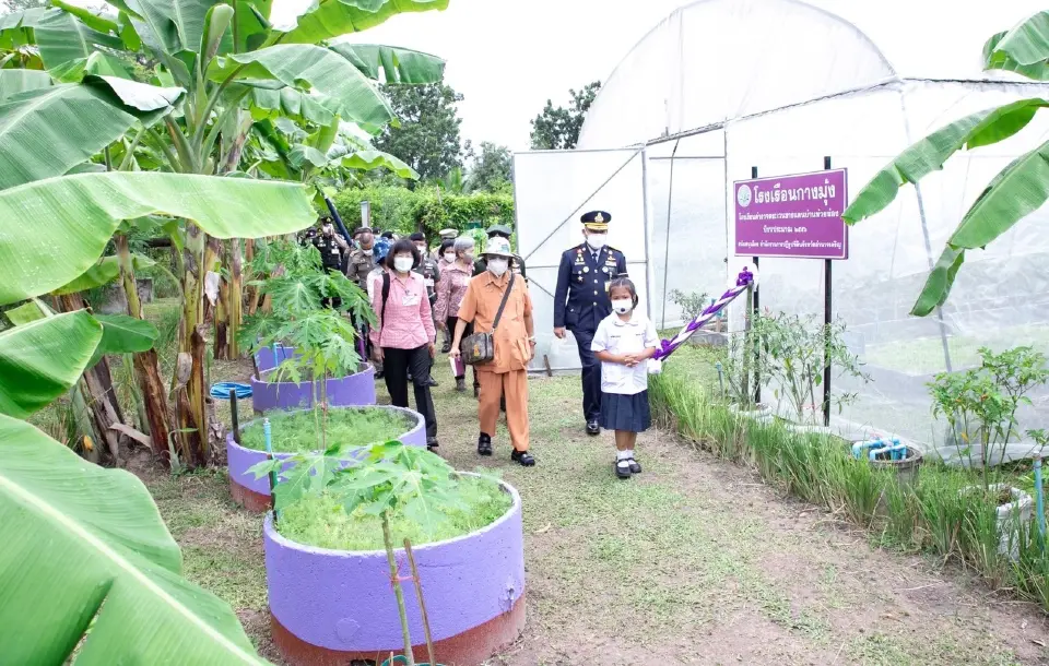 "กรมสมเด็จพระเทพฯ" เสด็จฯโรงเรียนตชด.บ้านห้วยฆ้อง จ.อำนาจเจริญ