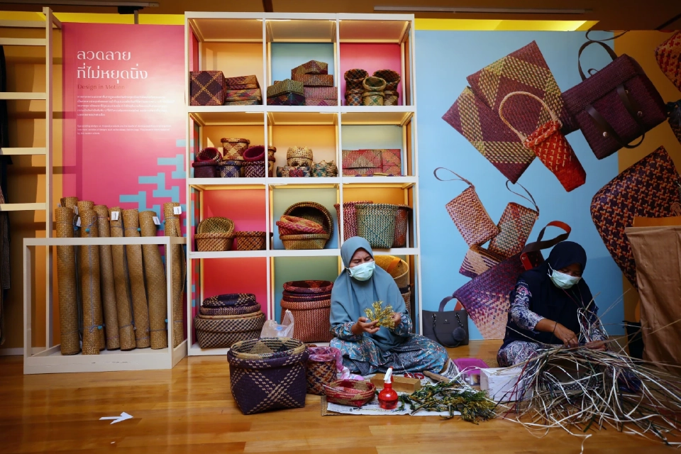 เริ่มแล้ว นิทรรศการ "เพียรสาน งานศิลป์" อวดโฉมเครื่องจักสาน ภูมิปัญญาล้ำค่า