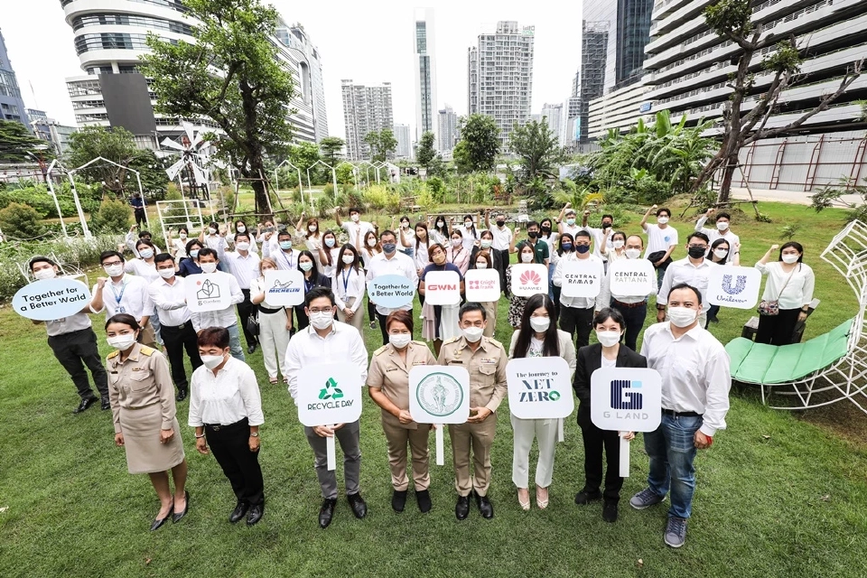 GLAND เปิด Recycle Station สาขา 4 ห้วยขวาง รณรงค์สร้างกรุงเทพฯ เมืองน่าอยู่