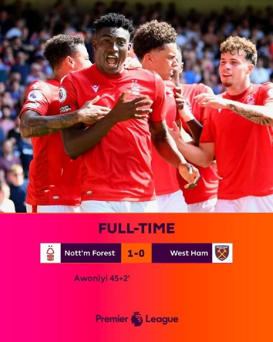 ฟอเรสต์​ ชนะ เวสต์แฮม​