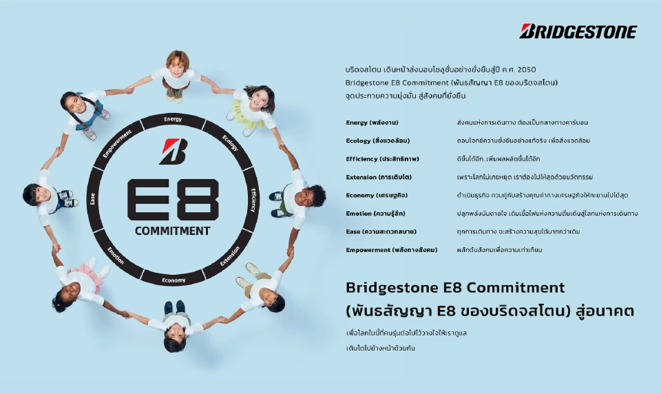Bridgestone E8 Commitment (พันธสัญญา E8 ของบริดจสโตน)